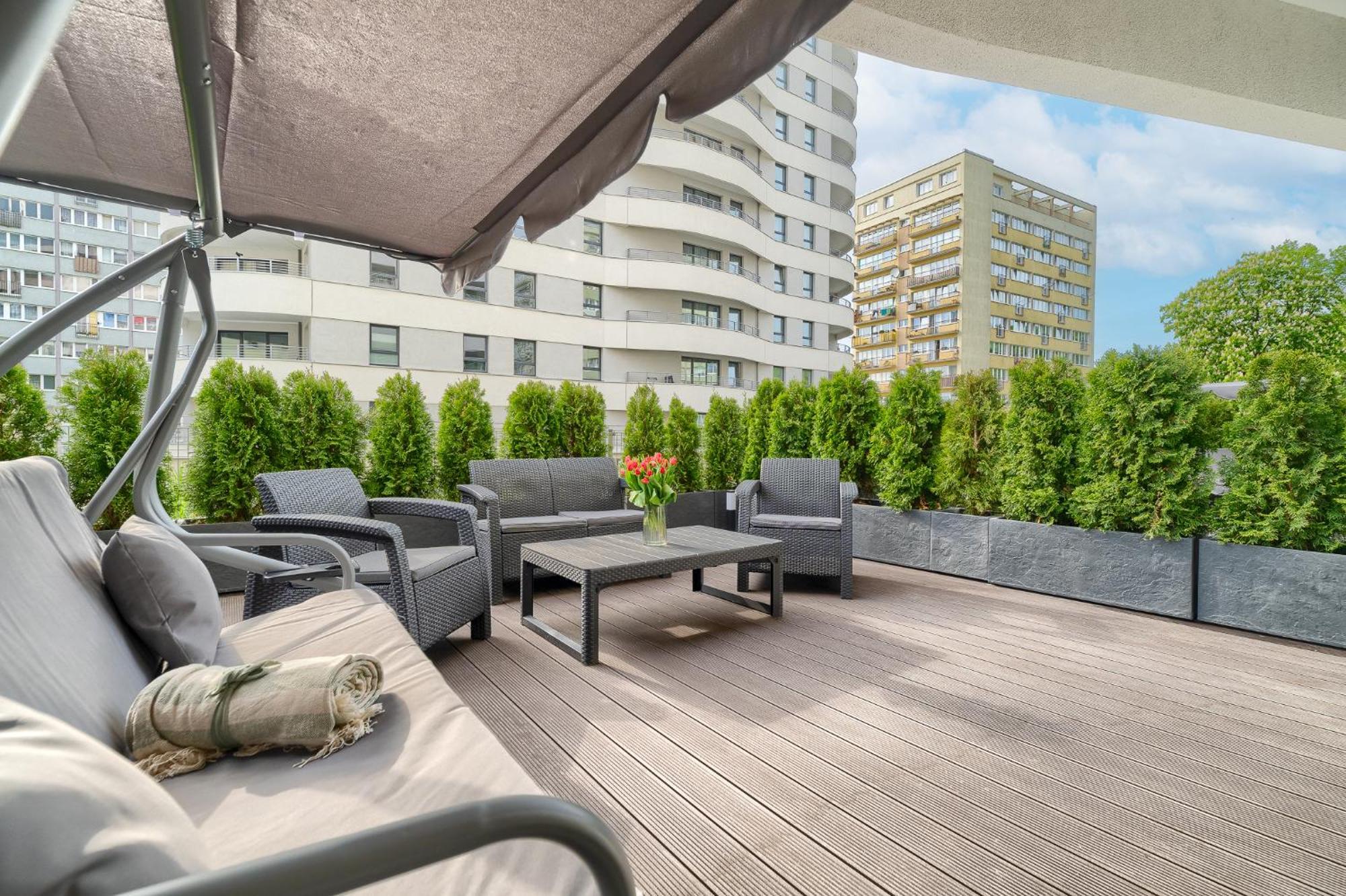 Apartments Ostsee Suntowers Taras 슈비노우이스쳬 외부 사진
